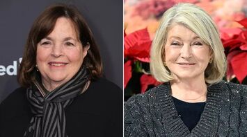 Ina Garten and Martha Stewart