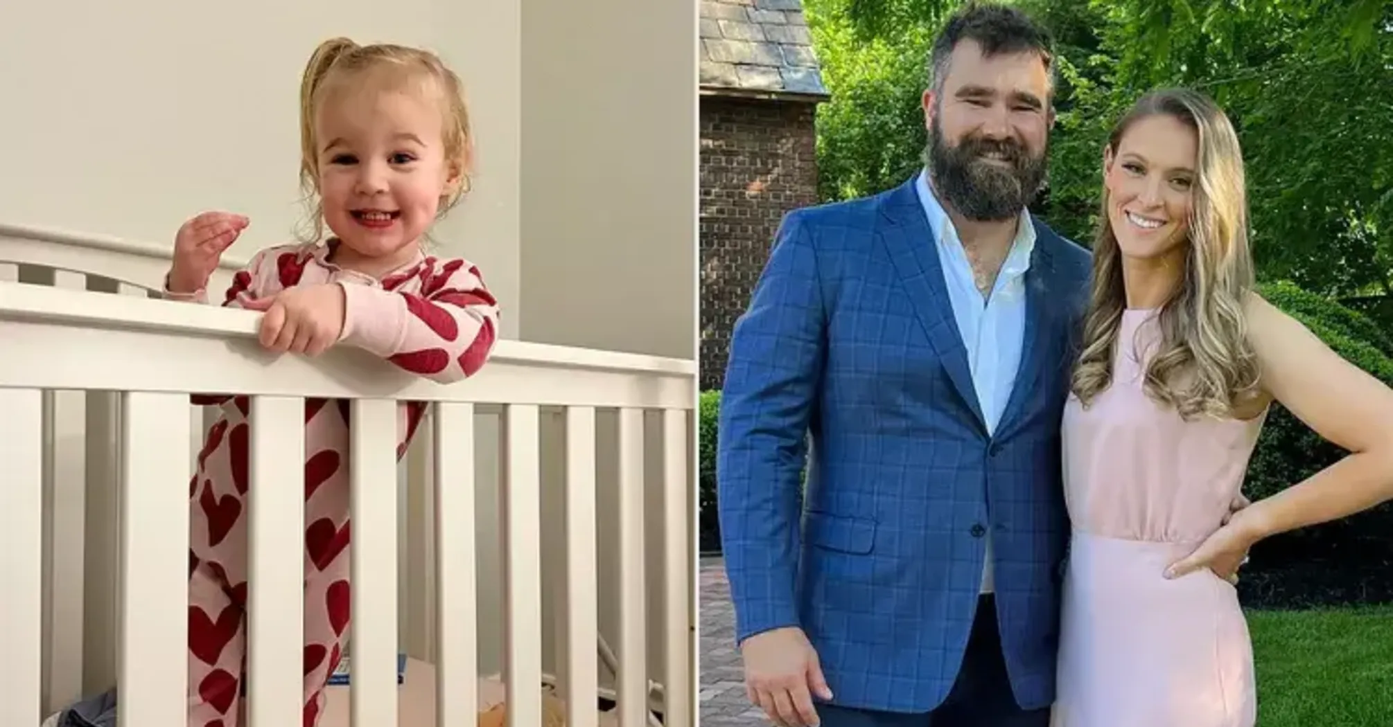 Jason Kelce and Kylie Kelce Share Daughter's Adorable Reaction to "Cute Boy" in Love Actually