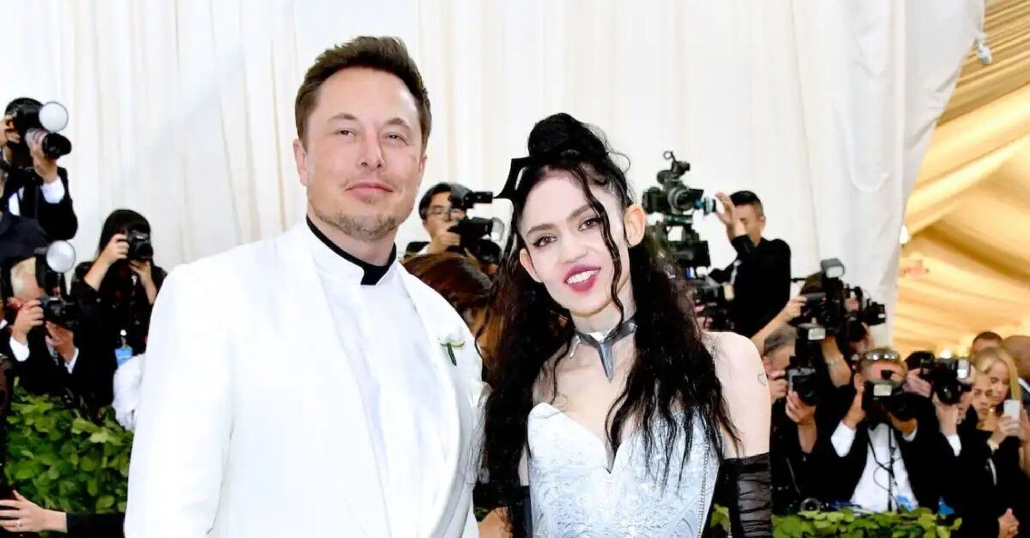 Grimes and Elon Musk