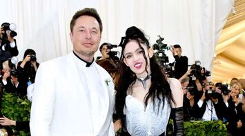 Grimes and Elon Musk