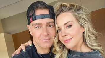 Joey Lawrence and Samantha Cope