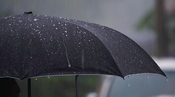 Raining