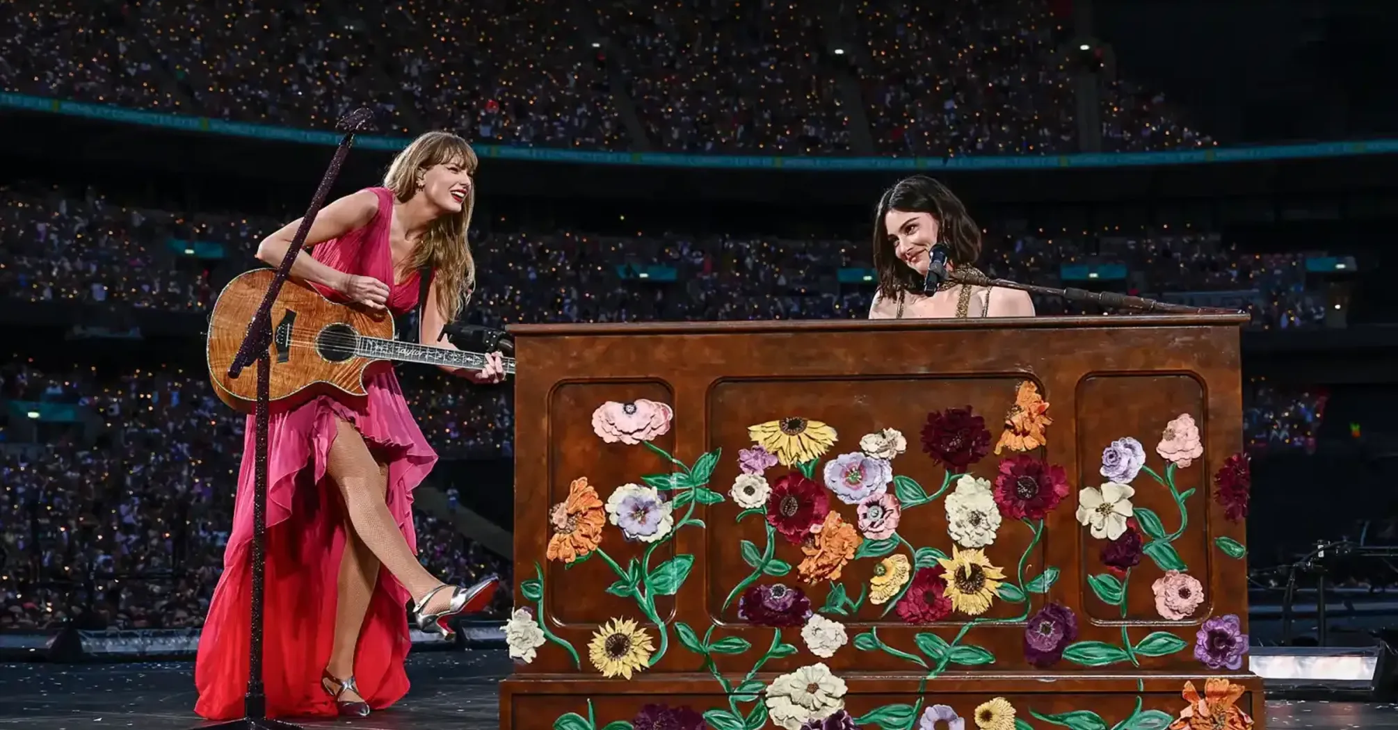 Taylor Swift Performs with Gracie Abrams on The Eras Tour