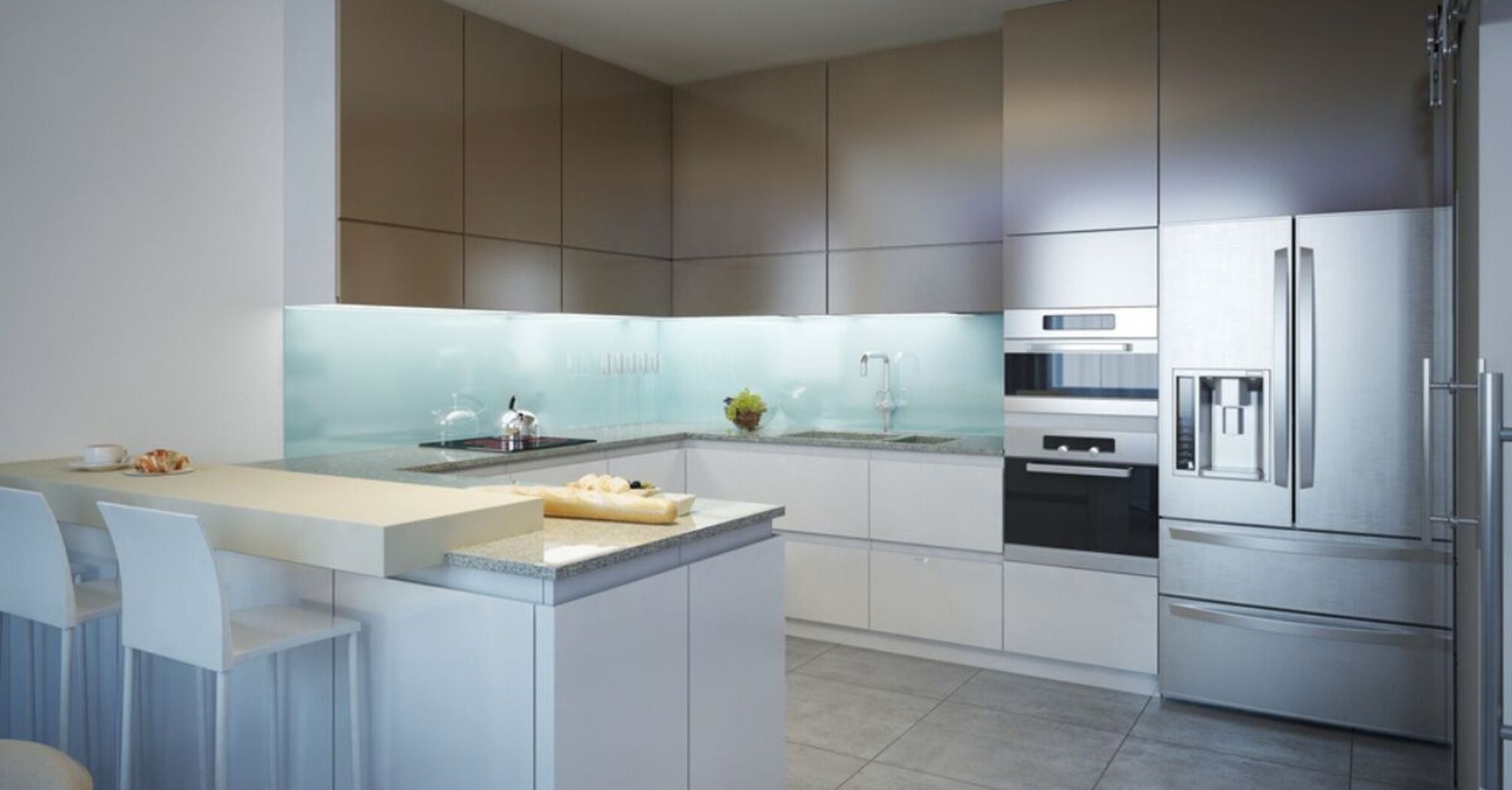 Glossy or matte kitchen