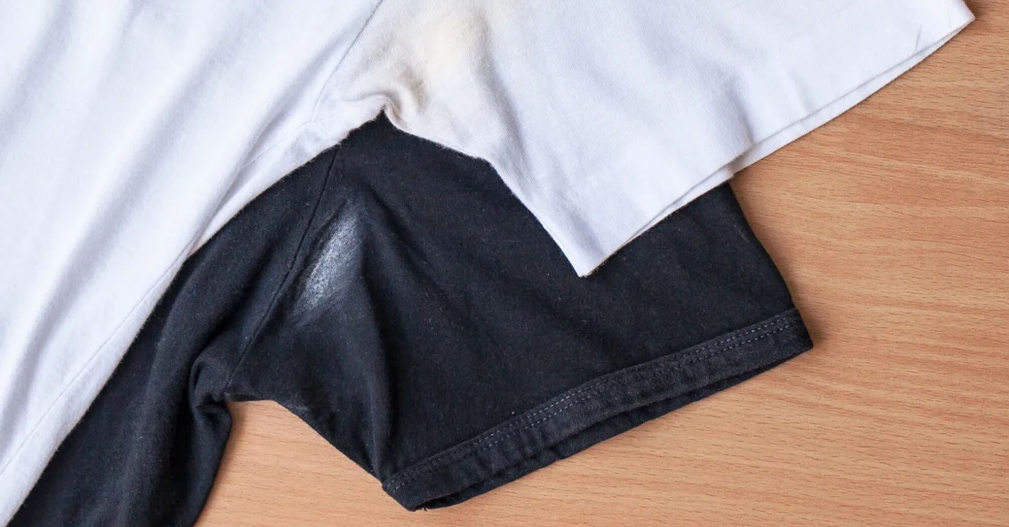 How to get rid of deodorant stains from clothes