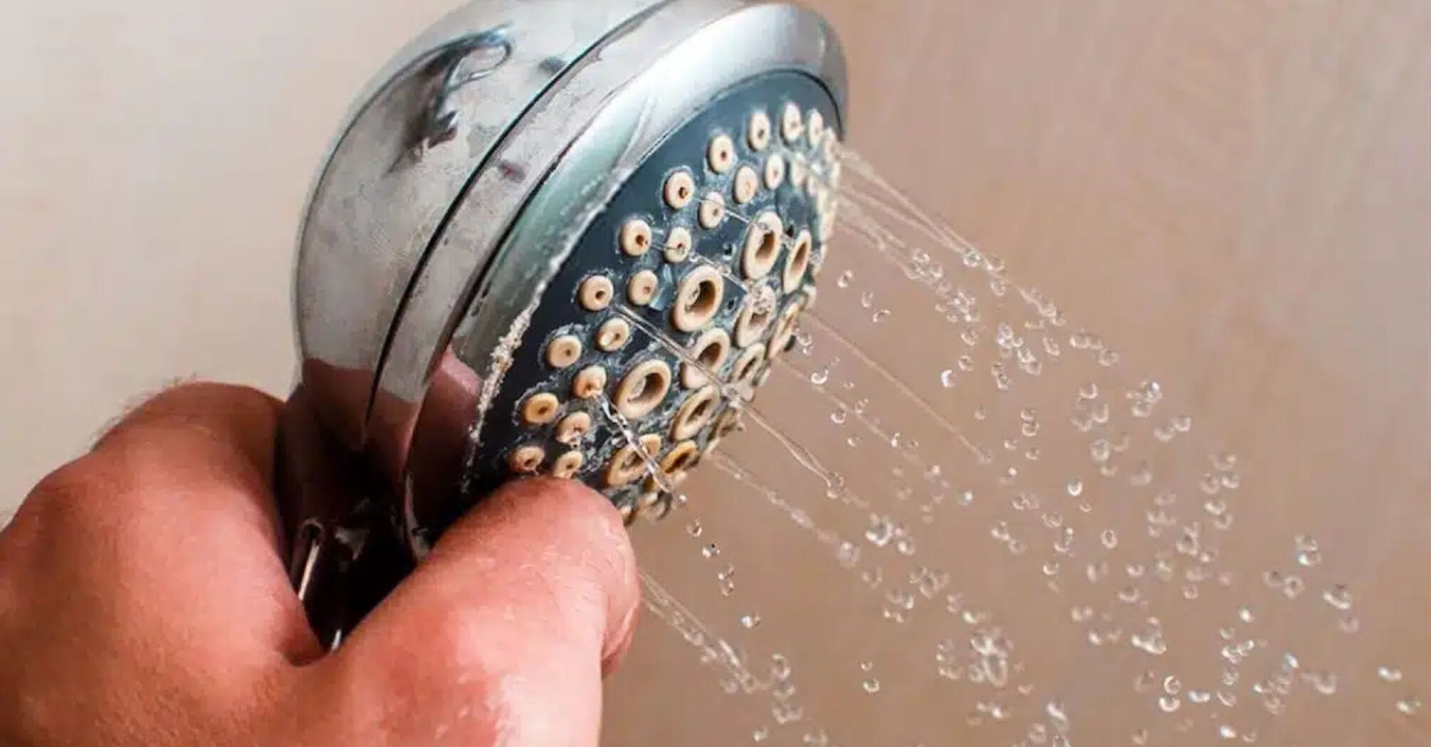 How to get rid of plaque on shower head