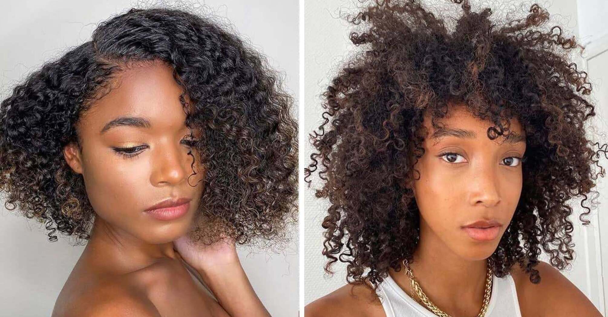 A haircut suitable for thin, thick and curly hair