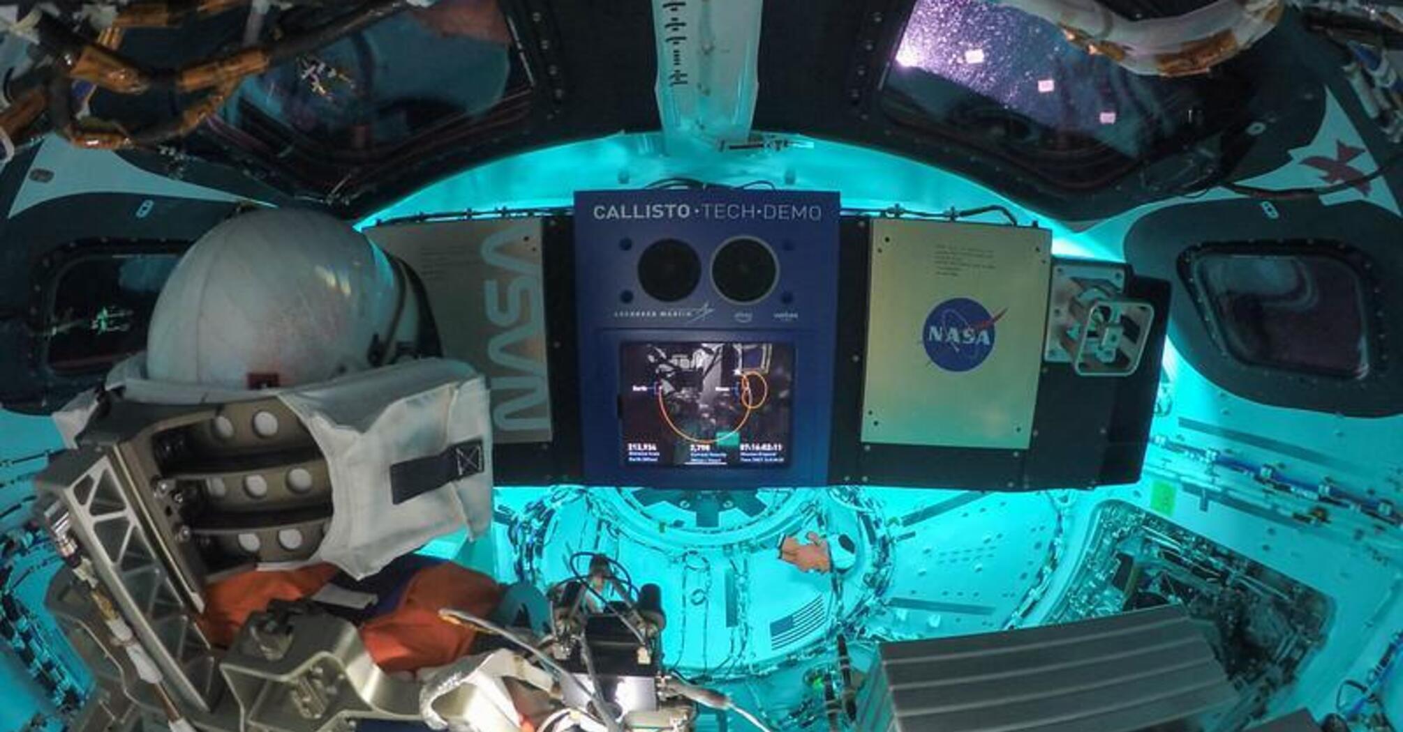 NASA shows the cockpit of the spacecraft in which astronauts will fly around the Moon