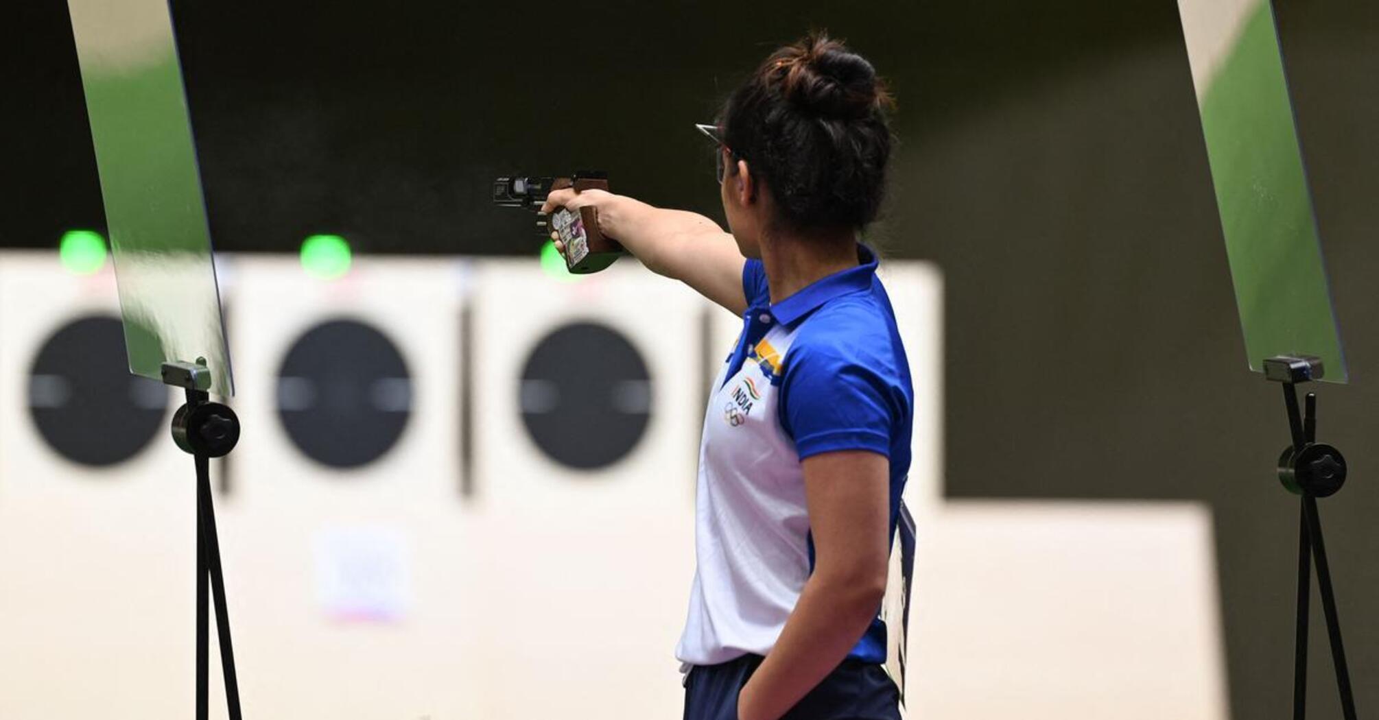 Ukraine wins the first gold medal in 10-meter air pistol shooting