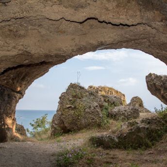 A cave of mystical cyclop discovered