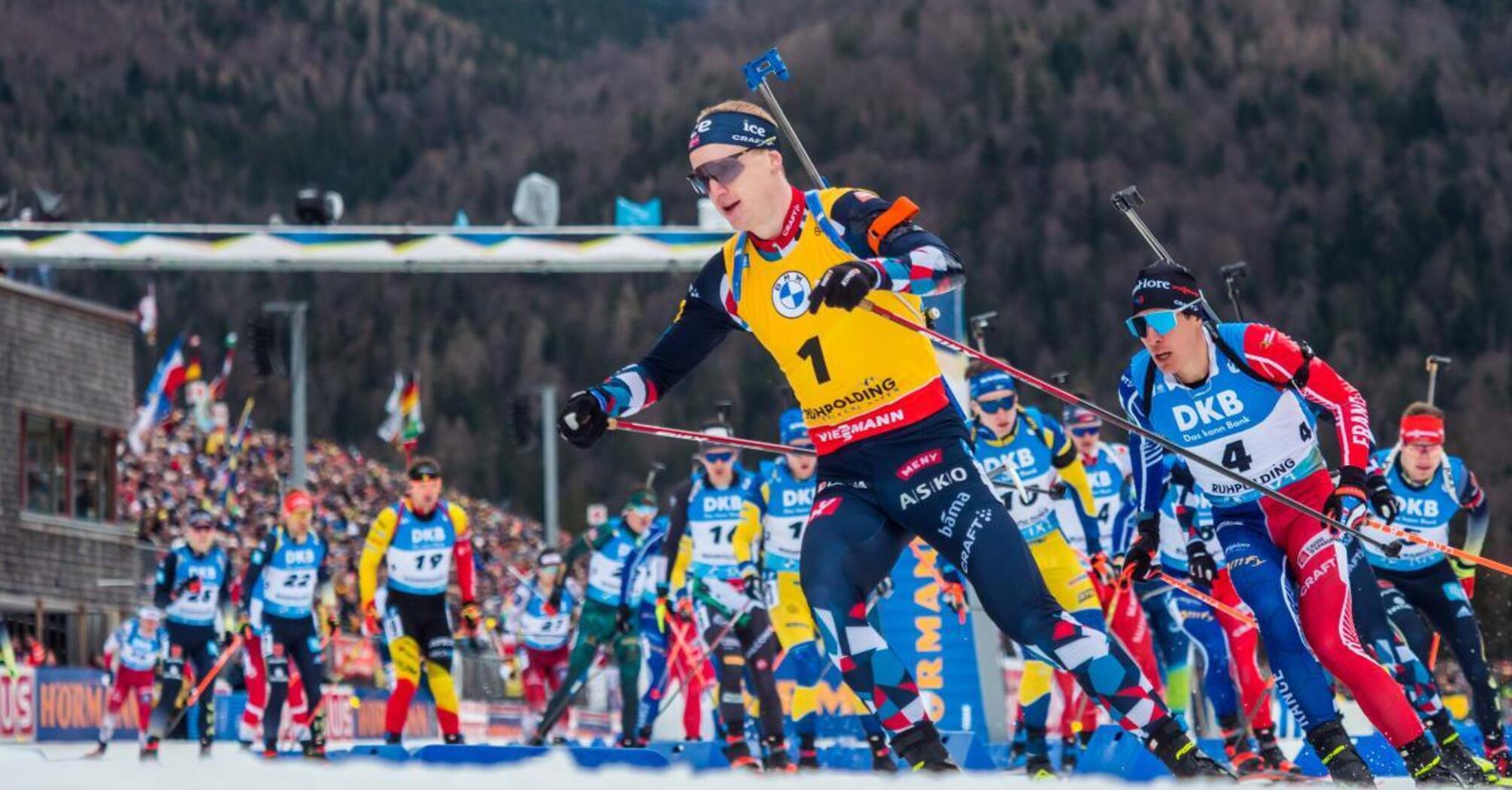 Ukraine is in the top 5 at the Biathlon World Championships 2024