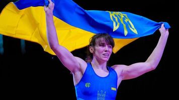 Ukraine's women's freestyle wrestling team wins three medals
