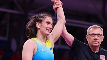 Ukraine wins first gold medal at the 2024 European Wrestling Championships