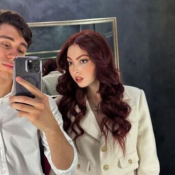 Olia Polyakova's 18-year-old daughter showed off a romantic surprise