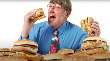 A 70-year-old man ate a record number of Big Macs in his life