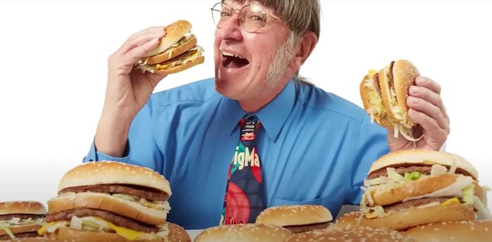 A 70-year-old man ate a record number of Big Macs in his life