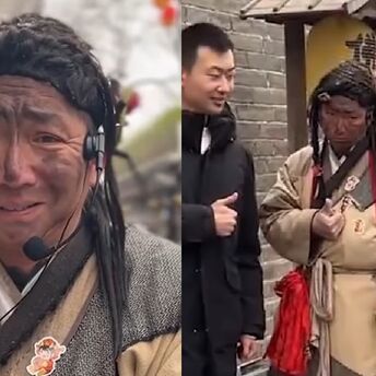 A professional actor has been pretending to be a beggar for 12 years