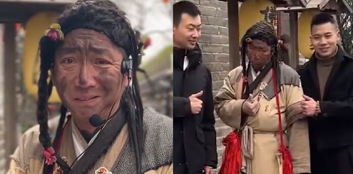 A professional actor has been pretending to be a beggar for 12 years