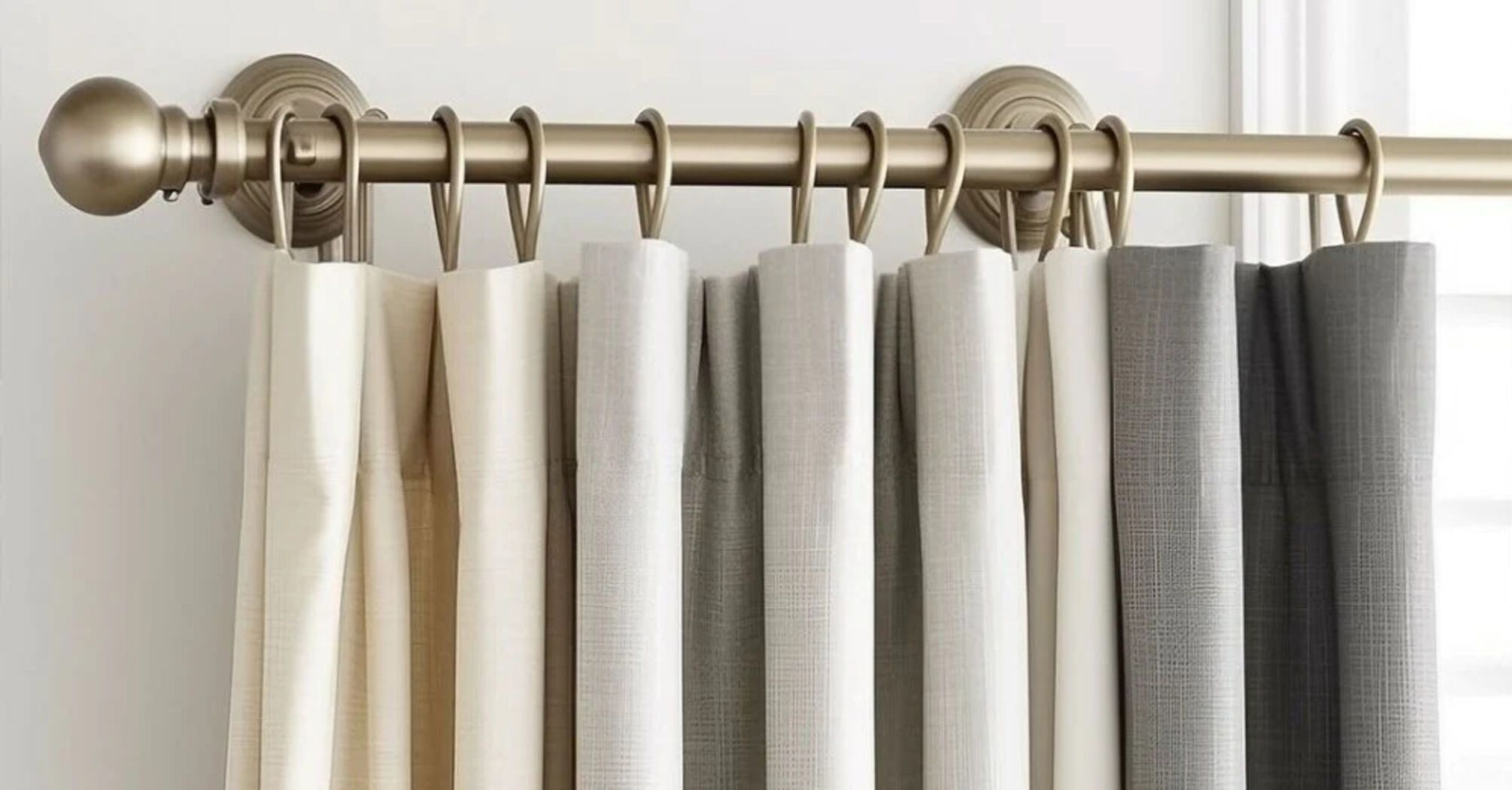 How to wash curtains without removing them from the rod