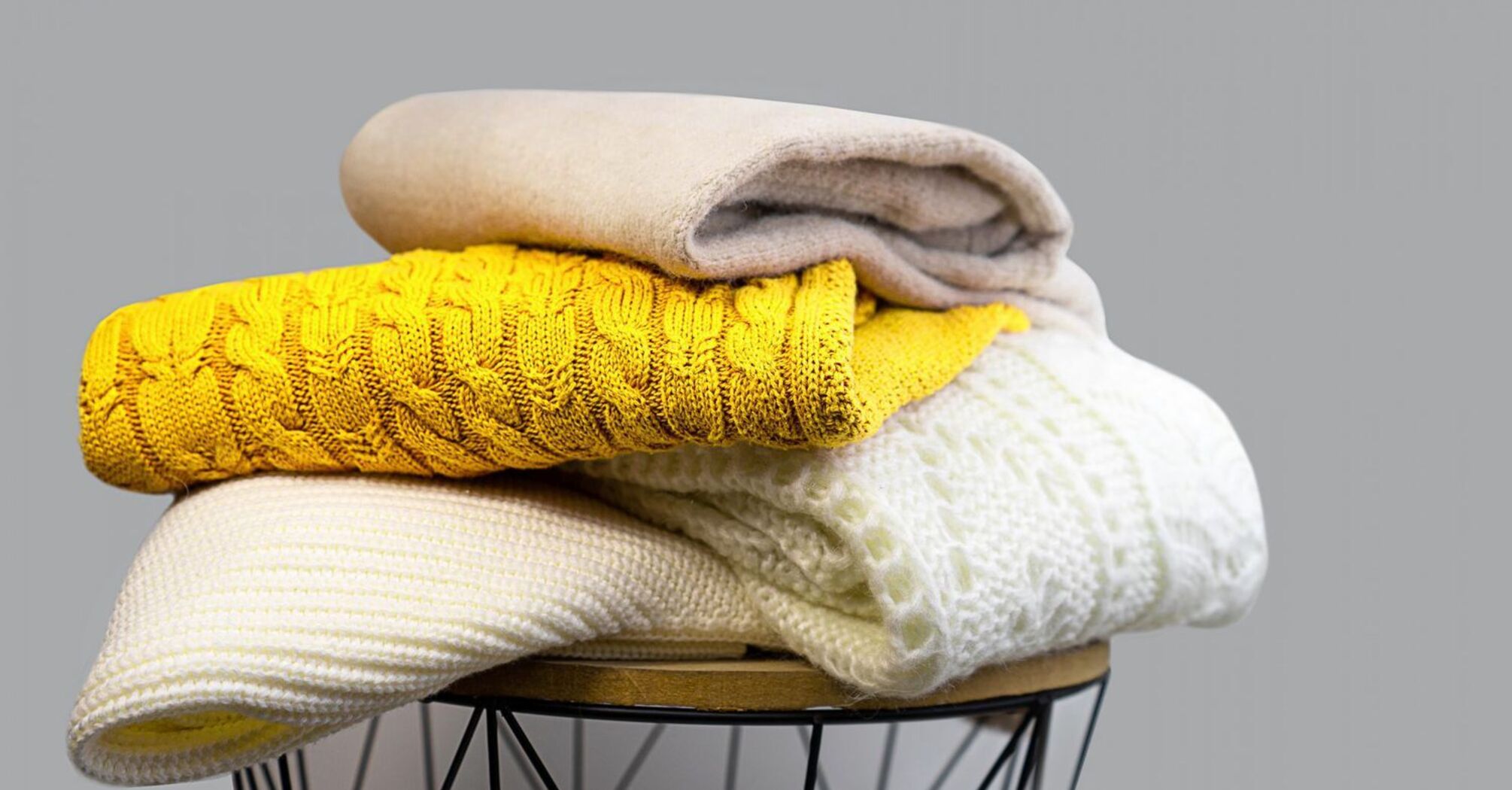 How to care for wool sweaters properly
