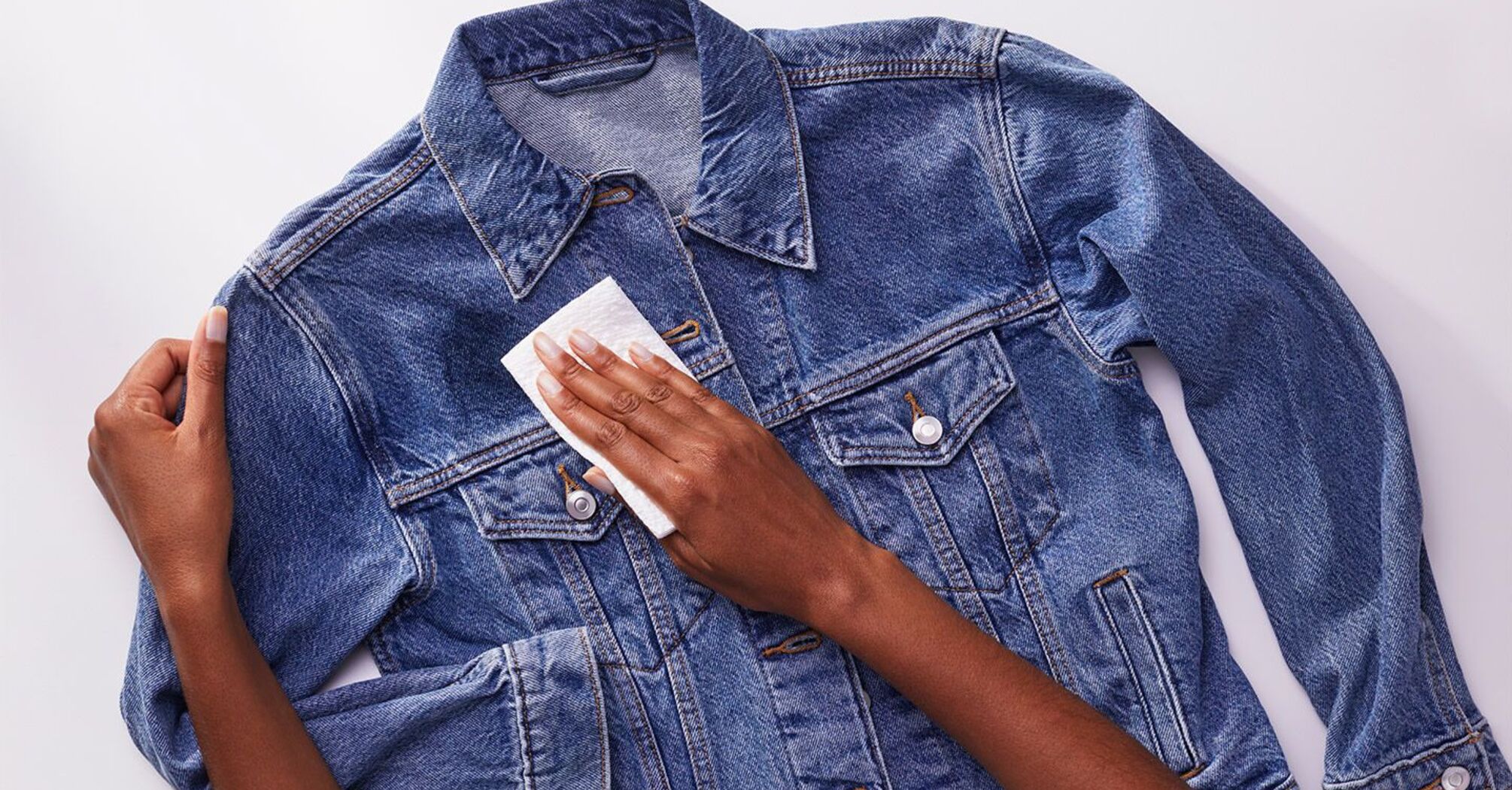How to remove greasy stains from a jacket