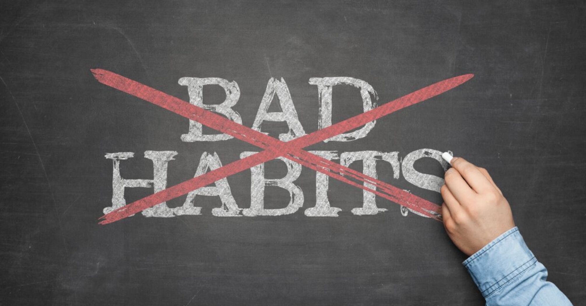 How to get rid of harmful habits