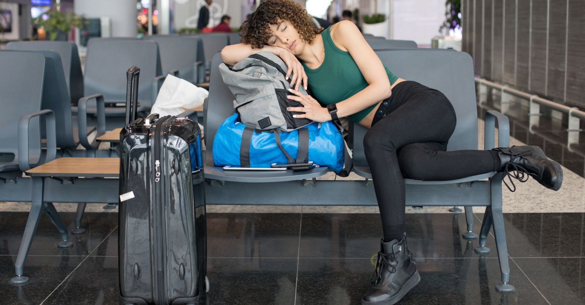 Three life hacks for sleeping at the airport