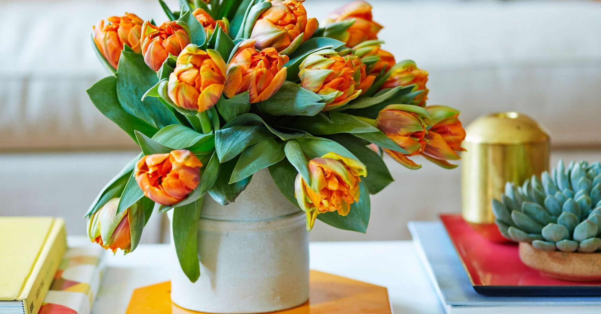 How to keep a tulip bouquet fresh