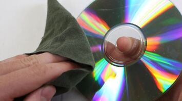 How to repair a scratched CD
