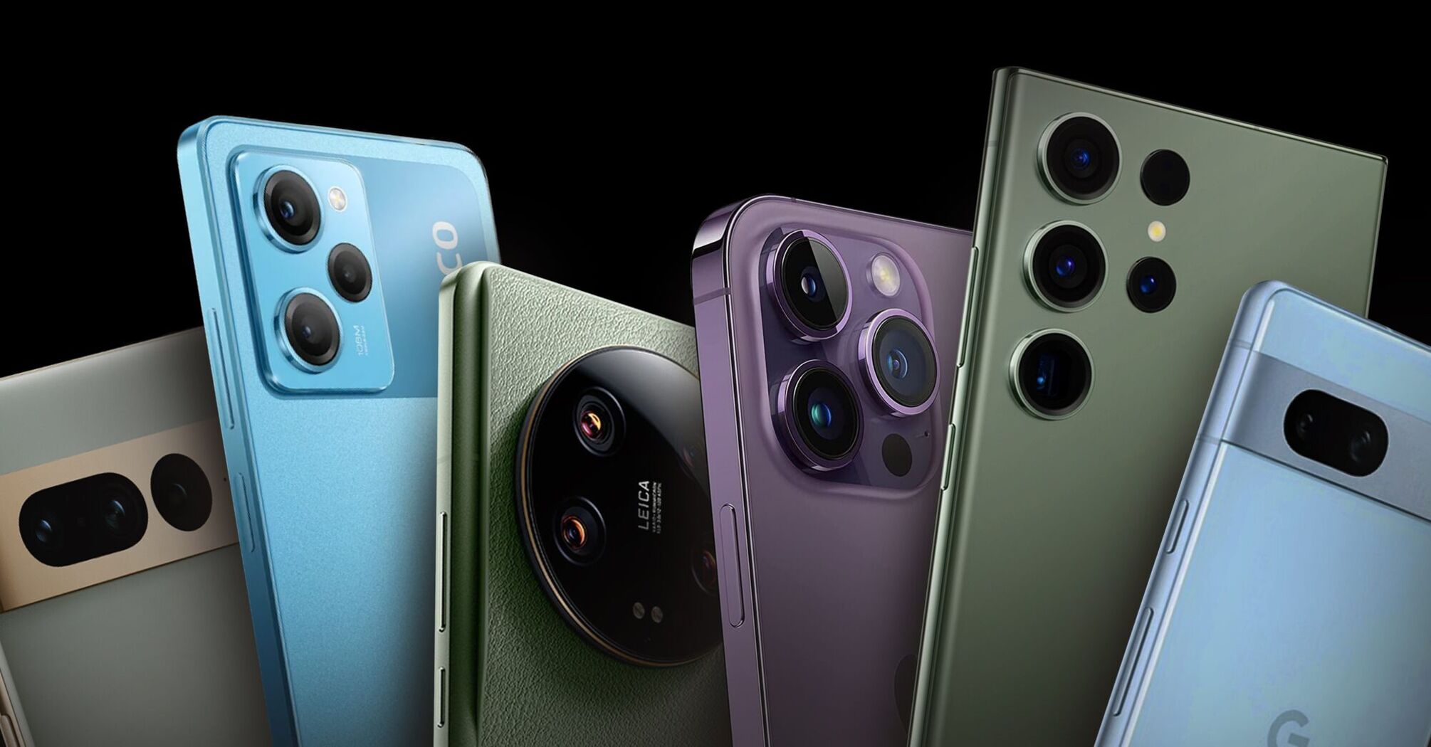 Top 5 smartphones of 2023 with a good camera