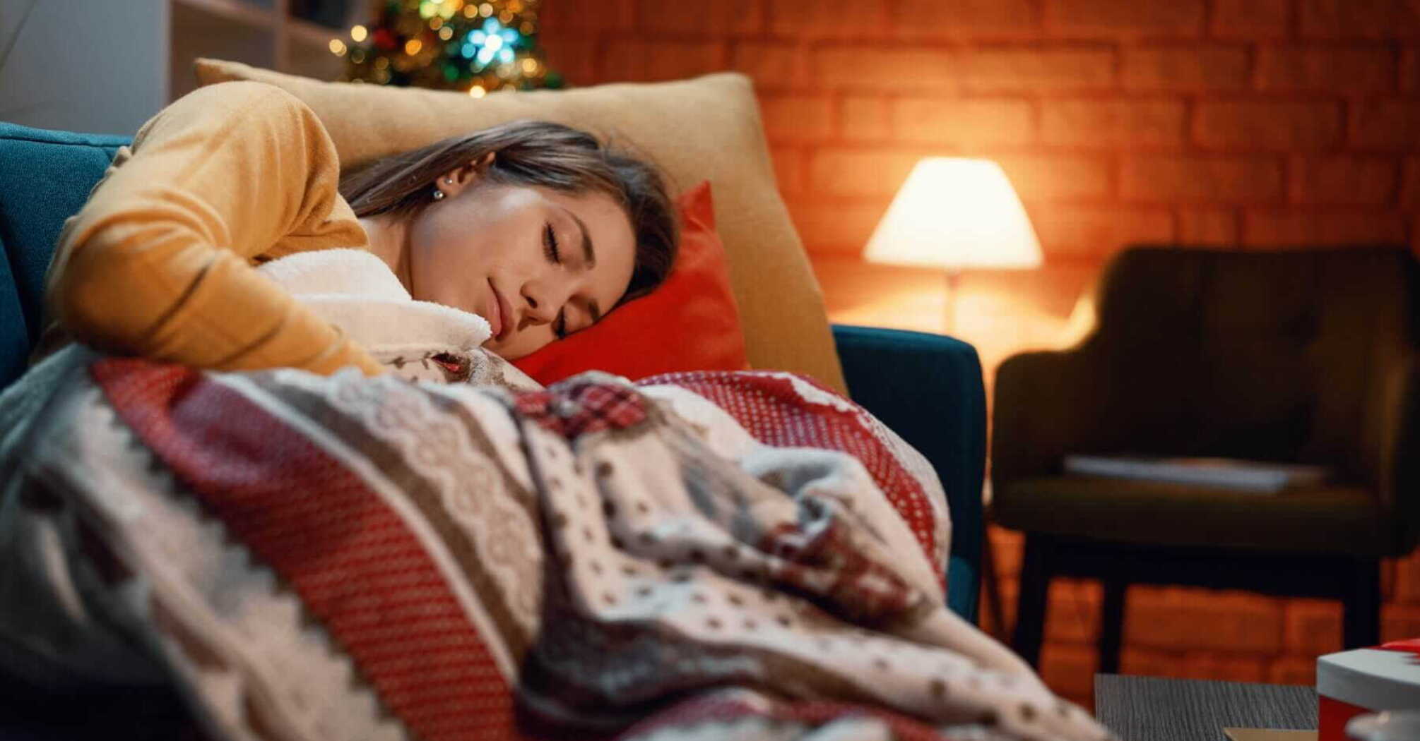 The holiday season and vacations improve sleep