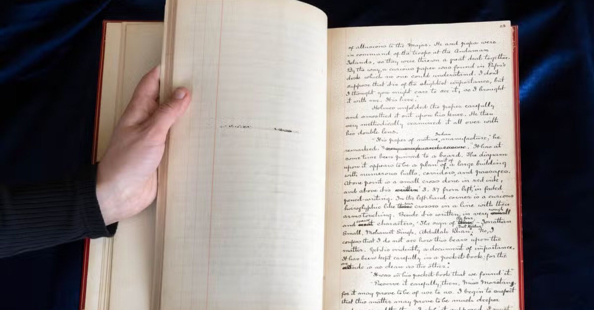 Arthur Conan Doyle's unique manuscript will be sold in New YorkArthur Conan Doyle's unique manuscript will be sold in New York
