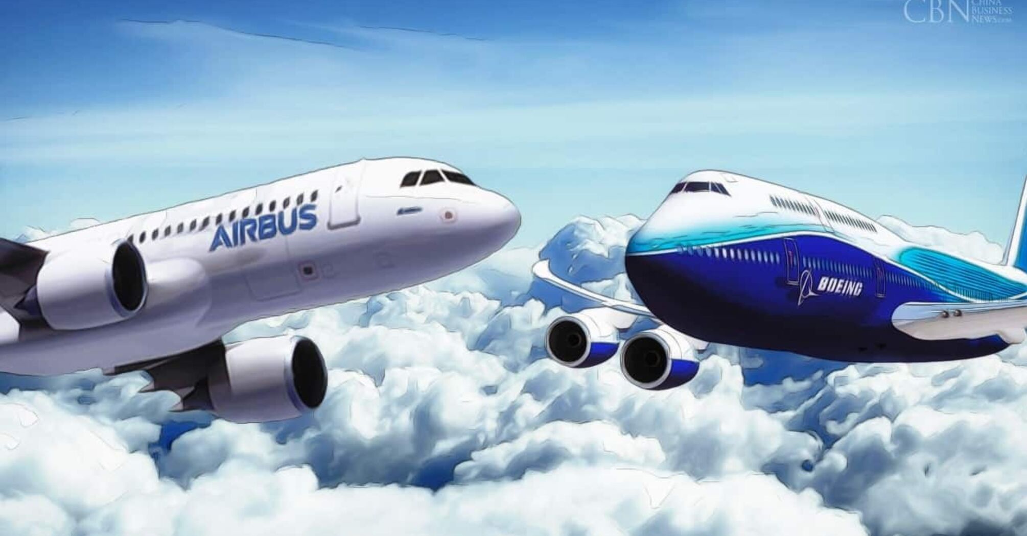 Airbus and Boeing