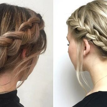 Hairstyles for girls for school