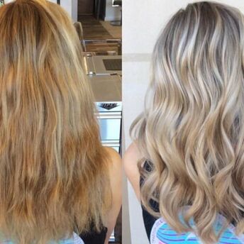 How to get rid of yellow tones after hair coloring
