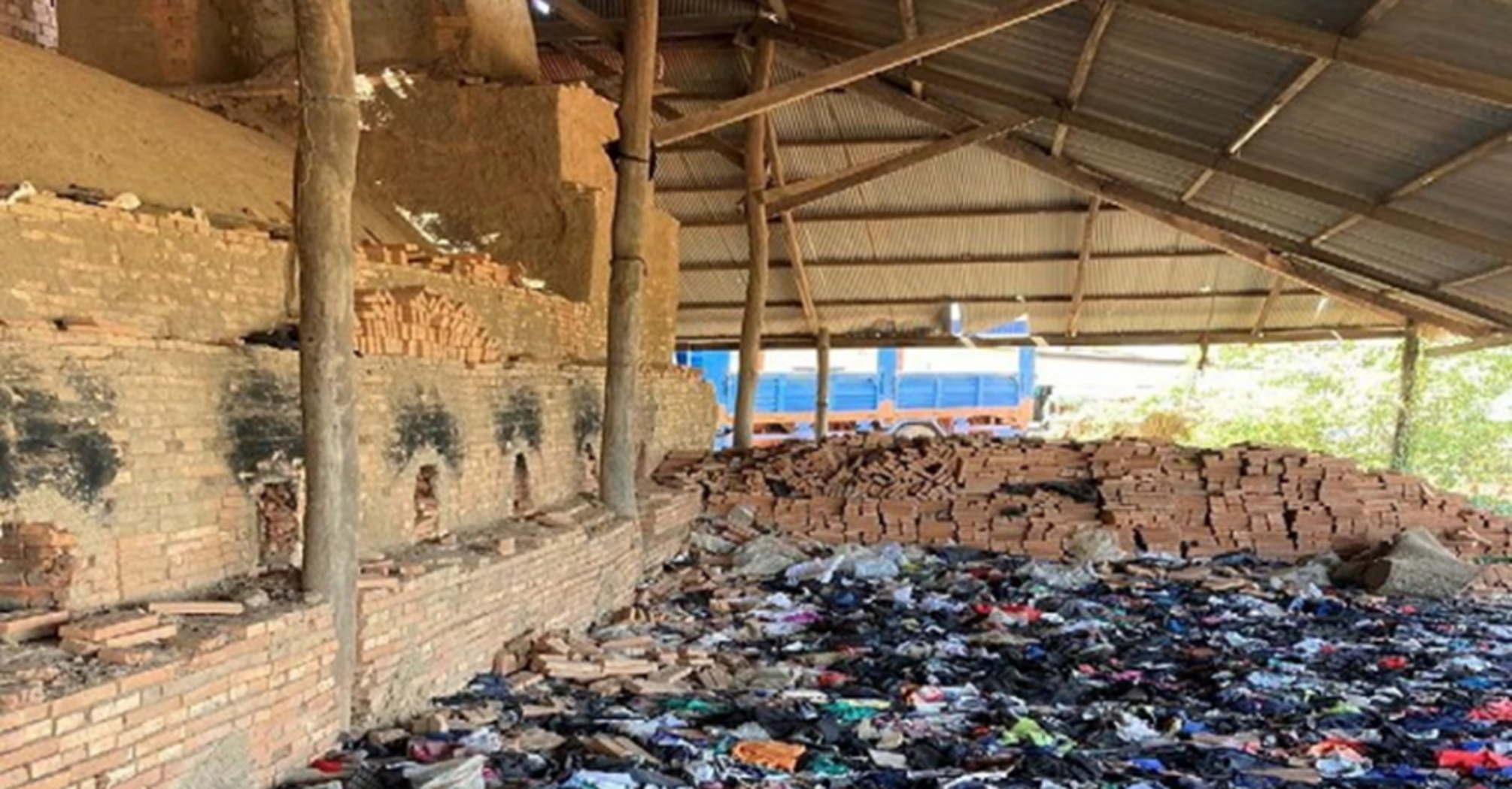 Waste from world-famous brands is burned in Cambodia