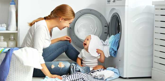 Safe washing of children's clothes