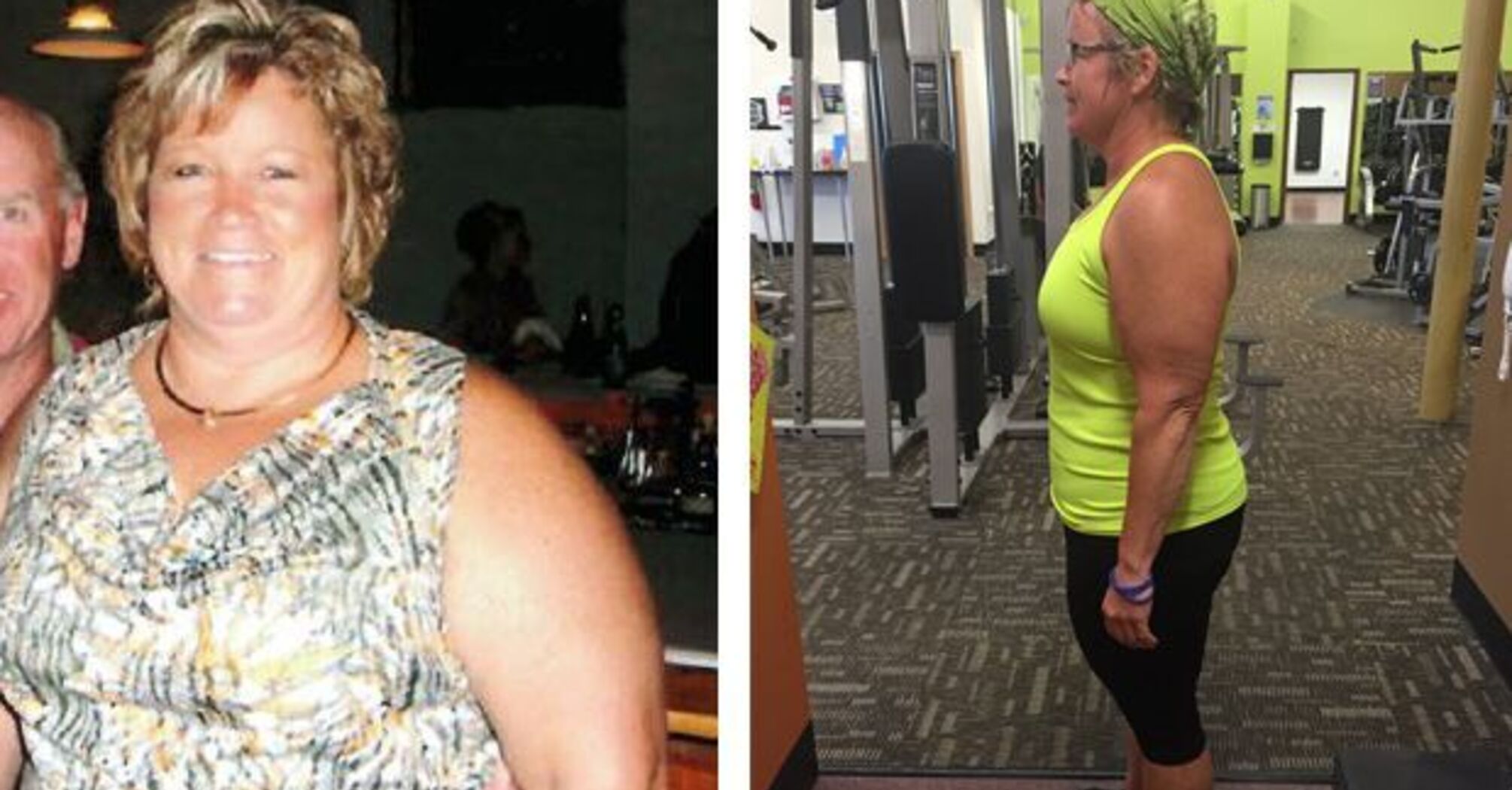 50-year-old woman lost 63 kg by giving up one drink