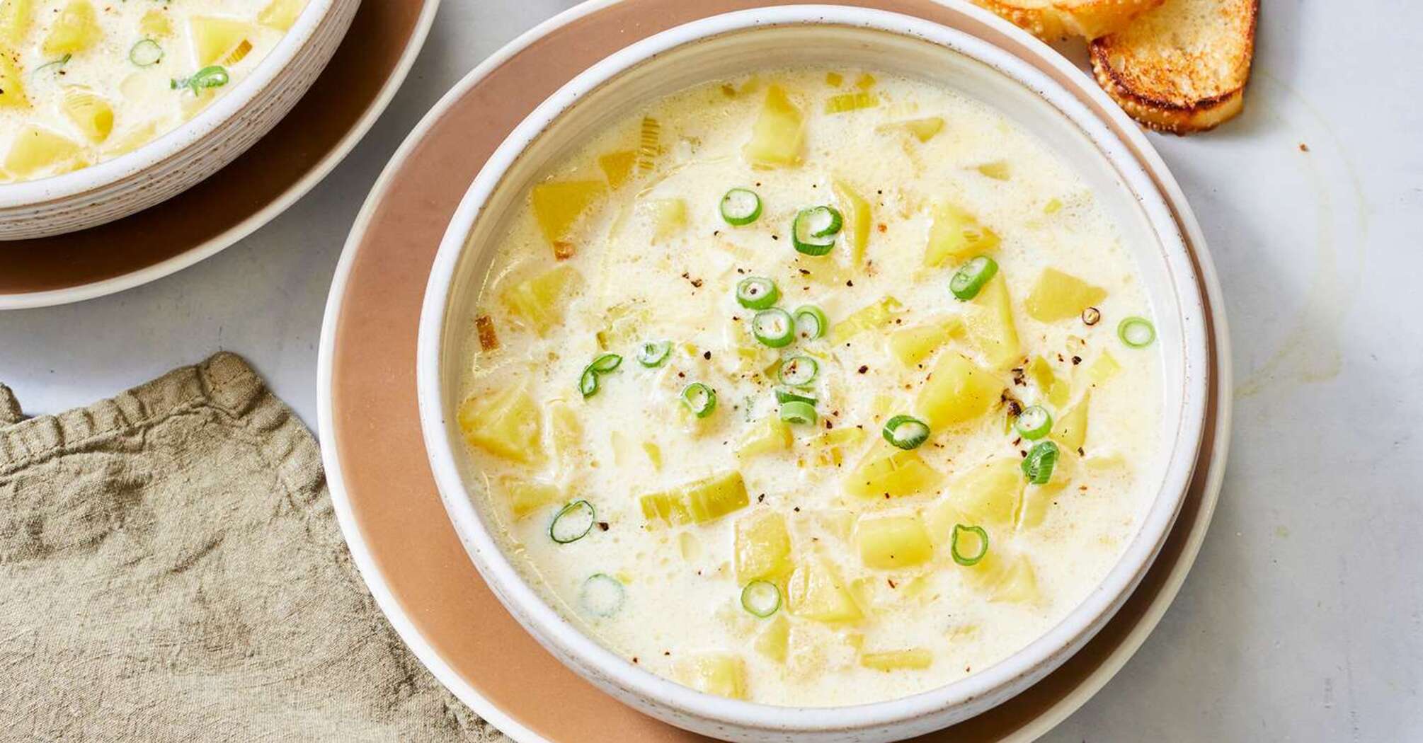 Potato and leek soup