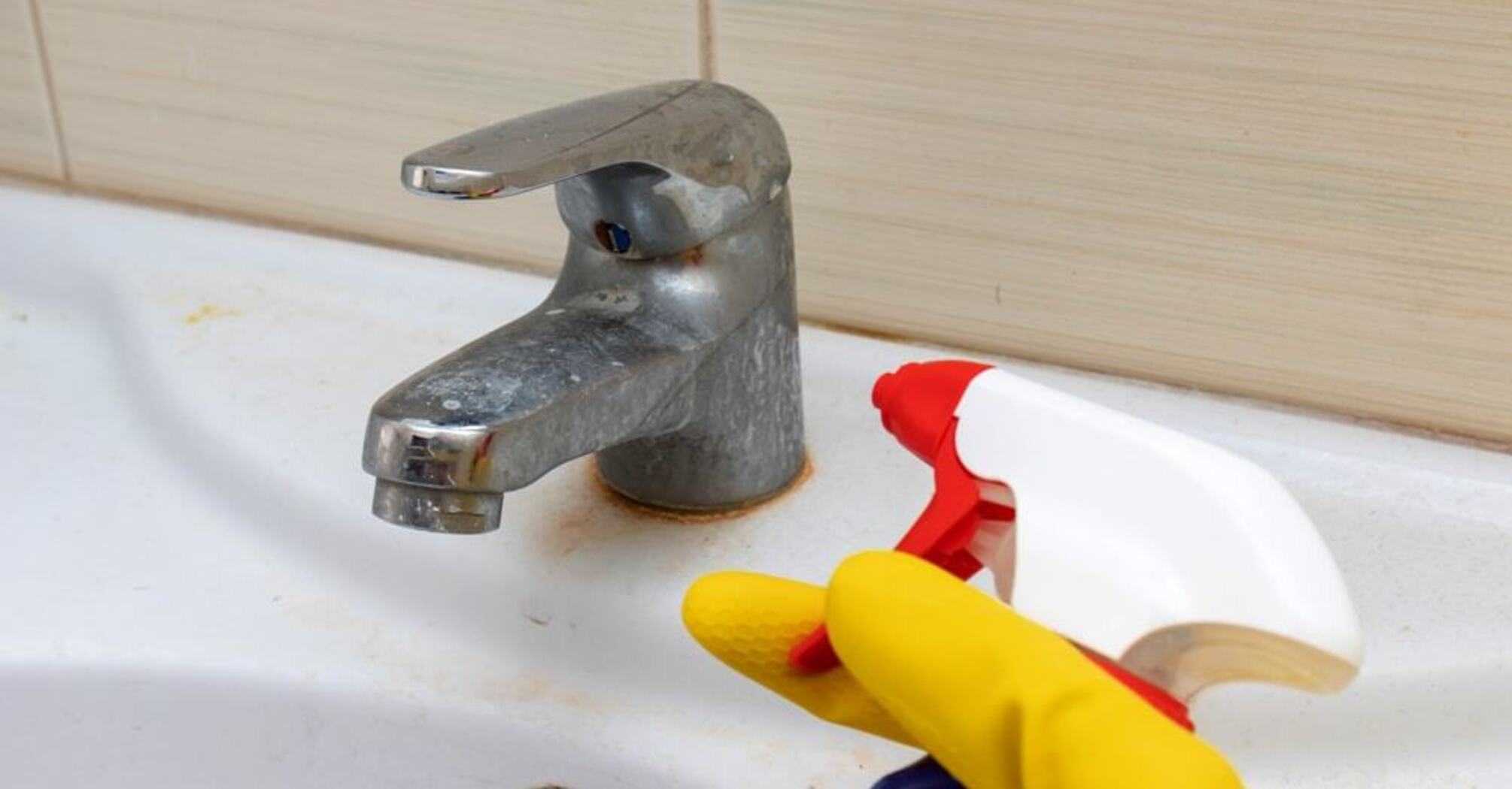 How to clean rust on plumbing