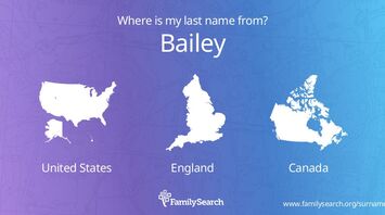 What's the origin of surname Bailey