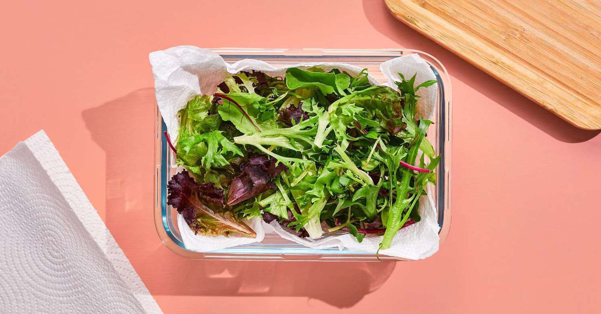 How to keep salad fresh