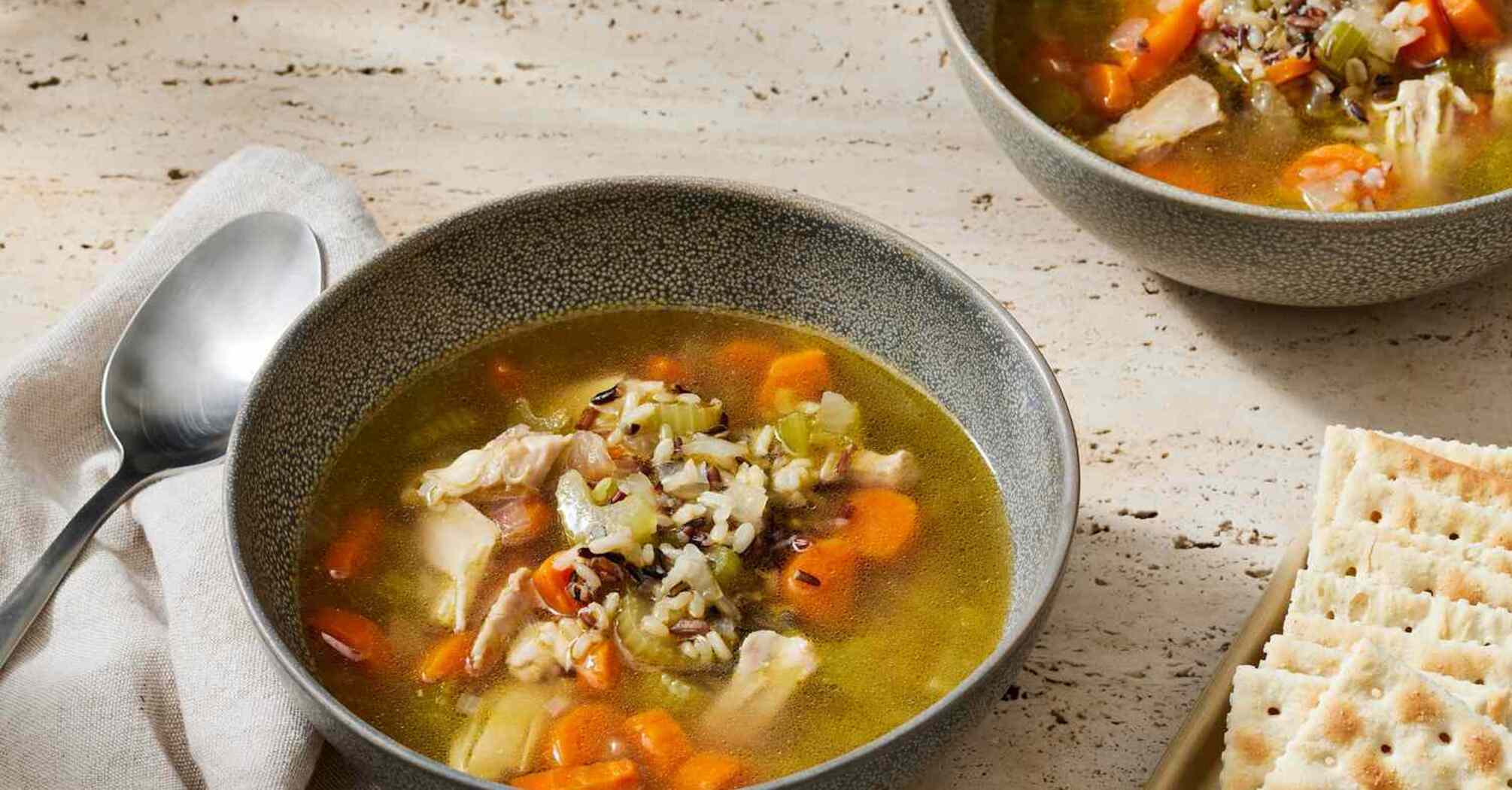 How to cook chicken and wild rice soup