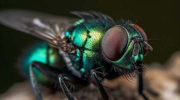 What is the meaning of a fly in the house?