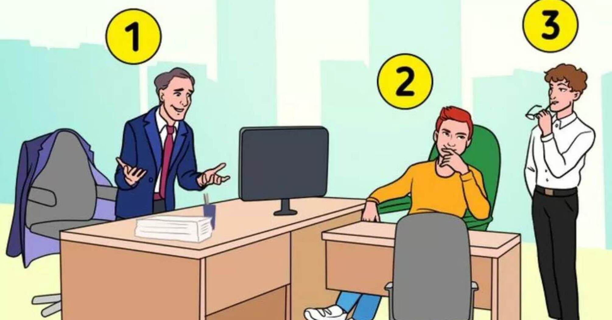 Who is the real boss in office room