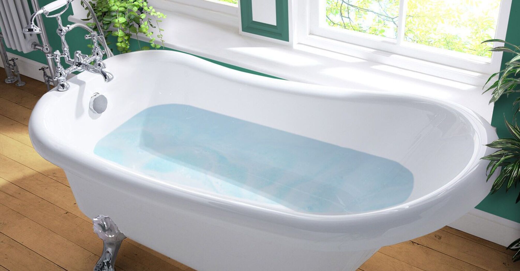 How to clean an acrylic bathtub to a shine