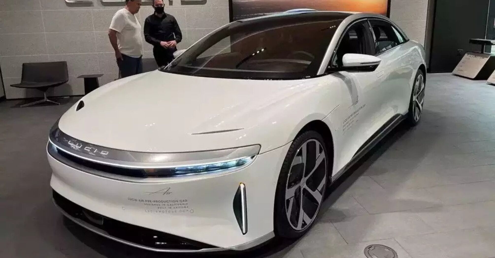 Lucid says its Air Pure electric sedan is the most efficient EV ever