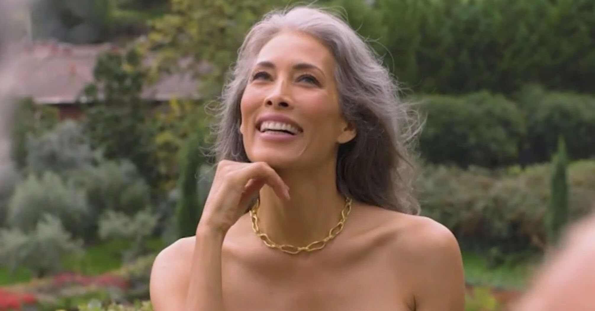 57-year old model refutes age stereotypes, showcasing the beauty of women