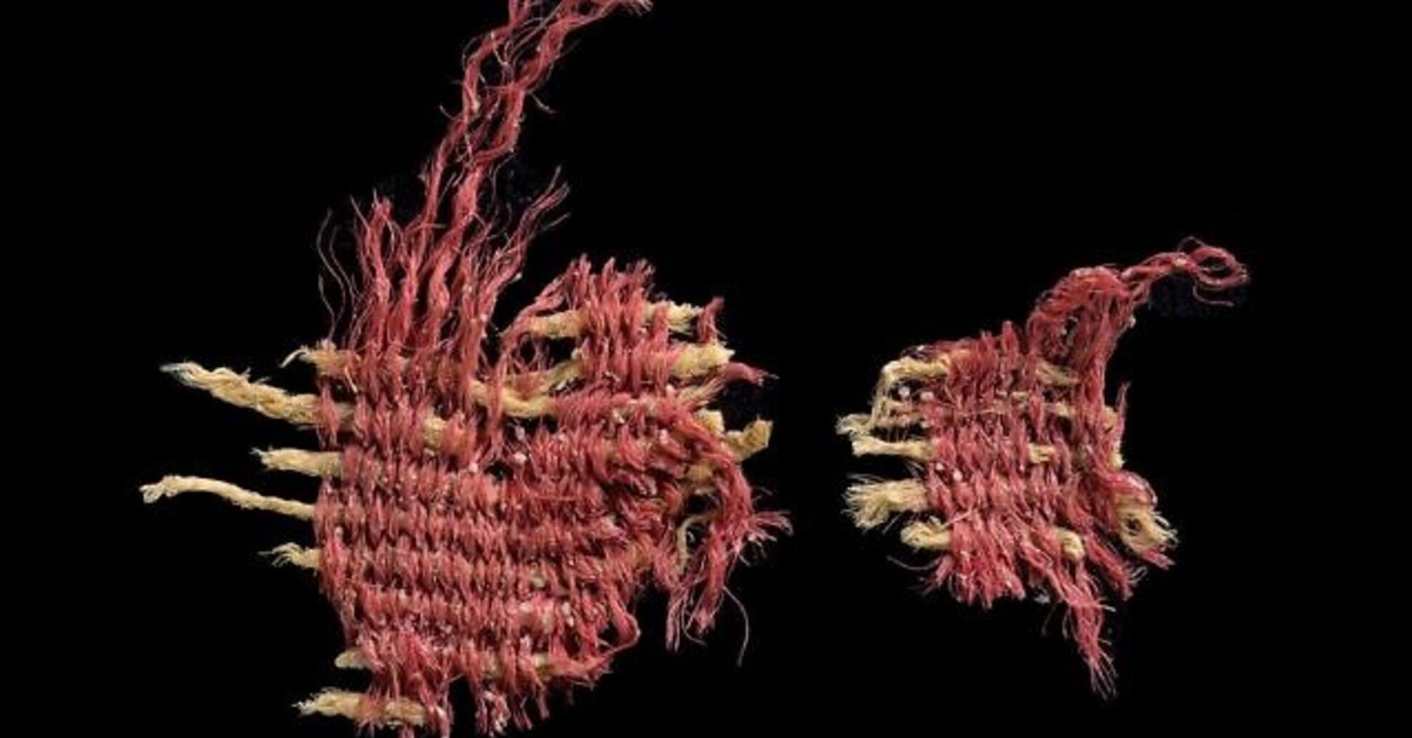 Red Textile Found in Israeli Cave