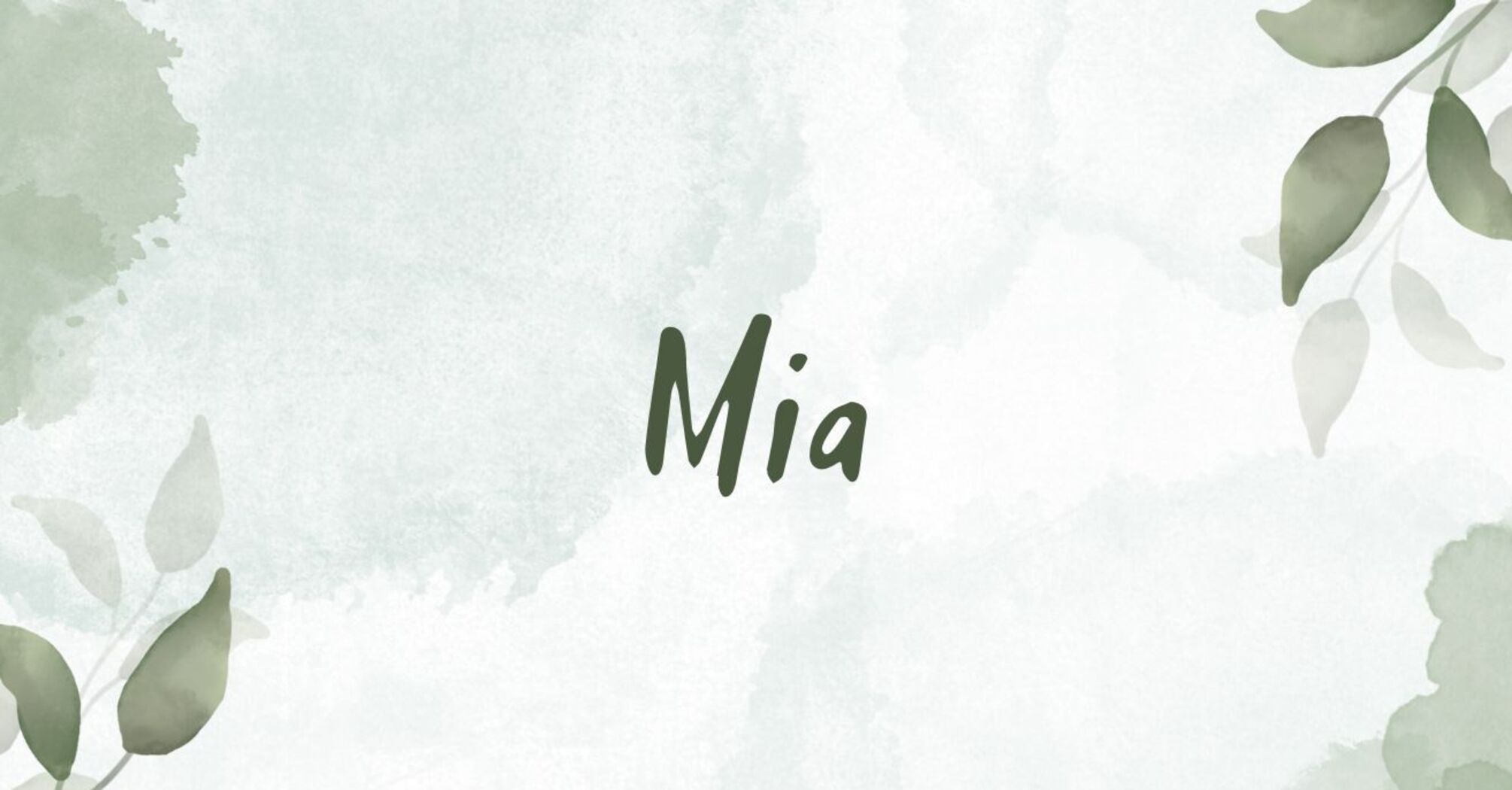 Name Mia meaning, spiritual meaning, destiny number, and totem animal